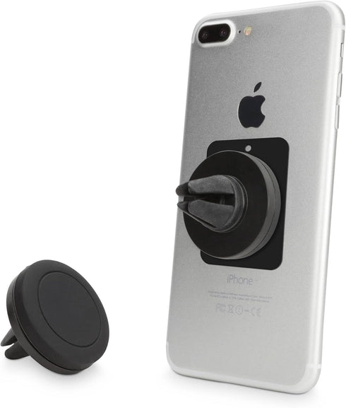 BoxWave Car Mount Compatible with Samsung Galaxy A71 5G - Minimus MagnetoMount, Magnetic Holder