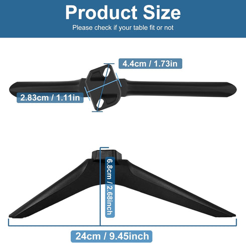 Dinghosen 32H4030F3 43R6E3 50R6E3 50A6G 55H6570 55H6570G 58H6870, TV Stand for Hisense TV Legs, TV Stand Legs