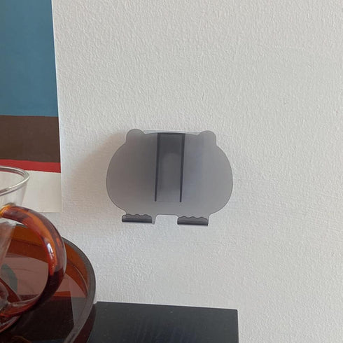 iplusmile 2pcs Wall Mobile Phone Holder Wall Mount Charging Station Shelves for Bedroom Wall Tv Remote Organizer Phone