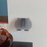 iplusmile 2pcs Wall Mobile Phone Holder Wall Mount Charging Station Shelves for Bedroom Wall Tv Remote Organizer Phone
