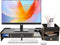 TFCFL Desktop Monitor Stand, Multi-Purpose Computer Monitor Booster Stand with Drawer, 90