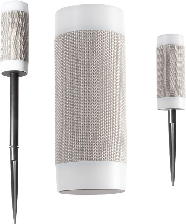 iJoy Wireless Speaker with 10 Hour Playtime, IP66 Waterproof Bluetooth Tiki Speaker with LED Lights for Outdoor Use