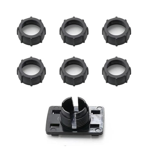 6 Pack Car Phone Mount Replacement Parts, Tightening Nut for Replacement Car Mount Screw-On Ball-Joint Fixed Adapter