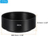 PATIKIL 49mm Lens Hood, 2Pcs Standard Focus Frosted Surface Anti-reflective Hood for Camera