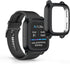 kwmobile Case for Garmin Venu Sq 2 Music/Sq 2, 2X TPU Silicone Fitness Tracker Cover (Black)