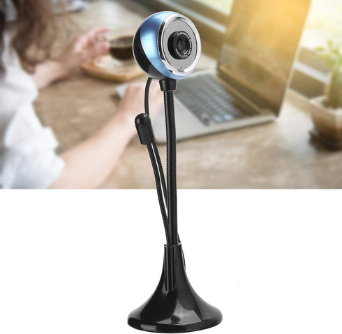 VBESTLIFE 360 High Definition mini Webcam, USB rotatable Micro Webcam, HD PC Camera, with Microphone, rotated Degrees
