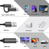 KAMING 2-in-1 USB Type C/Micro USB Android Phone to TV HDMI Cable, MHL to HDMI Adapter 1080P HD