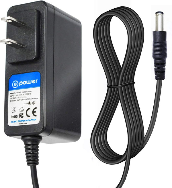 T POWER 26V Charger for Moosoo X6, K17 Pro, VC01, M24, M8, Ultra-Light Cordless Vacuum Cleaner