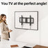USX MOUNT 42-95 Inch 600x400mm 132 lbs,Fits 16"/18"/24" TV Wall Mount,Low Profile TV Mount for Most Flat Screen