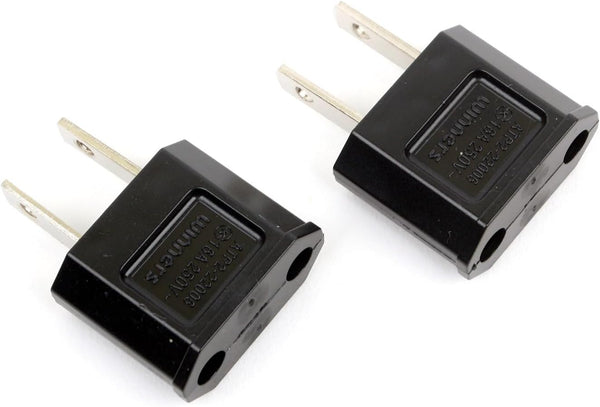 220 to 110 Travel Adapter Set of 2 (Korea to USA)