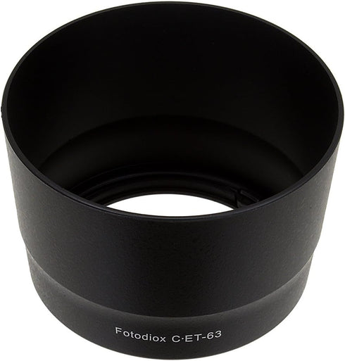 Fotodiox Lens Hood Replacement for ET-63 Compatible with EF-S 55-250mm f/4-5.6 IS STM Lens