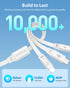 CAFELE Multi Charging Cable, 3 in 1 Retractable Charging Cable with Type C/Micro USB/IP for Phone 14 13 12 11