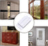 Magnetic Reed Switch NC Surface Mount Wired Door Window Contact Sensor for Home Security (5pcs)