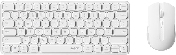 Rapoo 9050S Multi-Device Keyboard and Mouse Combo, 2.4GHz/Bluetooth 5.0/4.0 Wireless Keyboard & Mouse