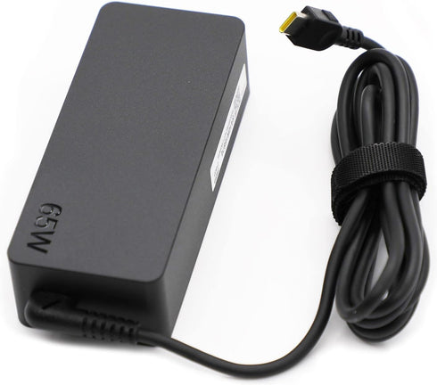 Original Lenovo 65W USB Type C AC Adapter for ThinkPad T14, T15, E14, E15, X1 Carbon, Compatible P/N: ADLX65YDC3D