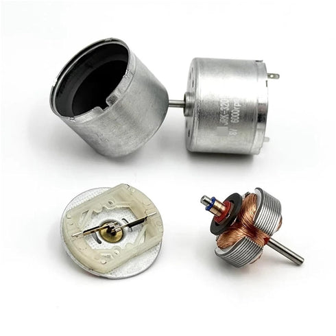 ATNVSE RK-320T-11440 320 3V 5V 6V 8V 6000RPM 24mm 1Pcs Mini Electric Motor DC Small Mini Round Spindle Motor DIY Hobby