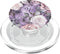 Purple Flower PopSockets PopGrip for MagSafe - Floral Lavender Blossom Rose