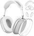 Clear Soft TPU Anti-Scratch Case Compatible with Apple AirPods Max, Ear Pad Cover, Headband Cover, Clear