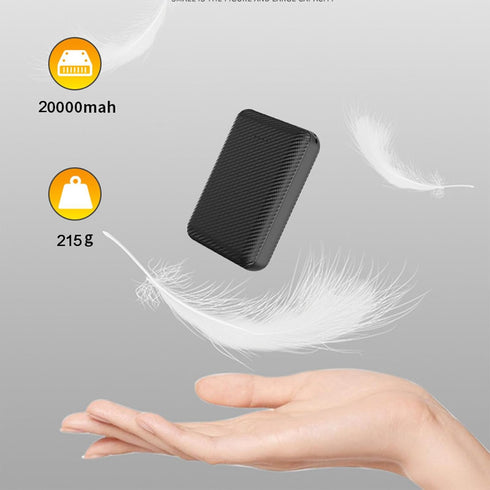 Heated Gilet Vest Jacket Portable Charger 20000mAh Power Bank, 7.4V 3A USB Battery Pack for iPhone, Samsung, Heated