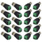 FULARR 20Pcs Professional Connector Kit, 10 Pairs BNC Male & Female Socket Screw Terminal Block Adapter