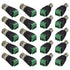 FULARR 20Pcs Professional Connector Kit, 10 Pairs BNC Male & Female Socket Screw Terminal Block Adapter