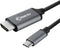 S23/S22/S21/S20/Note 20 to HDMI Cable for Samsung Galaxy, USB Type C to HDMI Cable Compatible with iPhone 15, MacBook