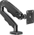 ELG Full Motion Gas Spring Single Monitor Desk Mount with Swivel, Tilt &