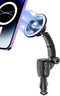 MagSafe Car Mount Cigarette Lighter, Dual USB Charger, Magnetic Phone Holder for iPhone 16/15/14/13/12