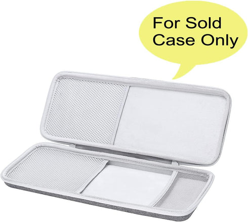 co2CREA Hard Case for Logitech Pebble 2 Combo K380 K380s, Off White, Compatible with Wireless Keyboard and Mouse Combo