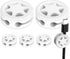 Generic Cable Holder Clips Double Slot Car Tire Shape, Portable, Desk Computer Phone,