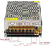 Velain 5V 5A Supply,25W Power Universal Regulated Switching Power Converter Adapter Transformer for LED Strip