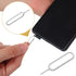 XLIUAX 16Pcs Set, Sim Card Removal Tool Sim Ejector Tool Smooth and Burr-Free SD Card Removal Tools Key Cards Tray