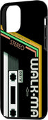 Vintage Walkman Retro 80s 90s Music Cassette Case for iPhone 12 mini