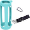LTGEM Silicone Protective Case for JBL Flip 6 Portable Bluetooth Speaker, Teal (Case Only)