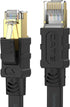 Senetem Cat 8 Ethernet Cable 100FT, High Speed 40Gbps 2000Mhz Flat Internet
