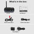 SIMOLIO Long Range Bluetooth Audio Adapter, HiFi Wireless Adapter for Home Stereo/Wired Speakers/Amplifier, Bluetooth