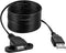 QiCheng&LYS USB Male to Single Female Extension Cable Charging Cable, Furniture nightstand