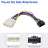 16Pin-14Pin Android Radio Wiring Harness Replacement for Subaru Outback Forester Liberty Legacy Impreza WRX,Aftermarket