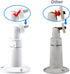 Security Camera Universal Mounting Bracket, Adjustable Indoor/Outdoor Security Wall Metal Bracket, Compatible with Arlo