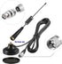 eifagur 27MHz PL-259 Long Range Magnetic Base CB Radio Antenna with BNC Male Connector for Mobile/Car Radio Cobra