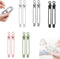 Data Cable Organizer, 2026 Upgrade Silicone Headphone Organizers, Silicone Cable Ties Reusable