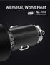 95W 3 Port USB C Fast Car Charger, 65W 30W PPS PD Type C Adapter for iPhone 15 14 Pro Max, Samsung S21 S10 Note10/20