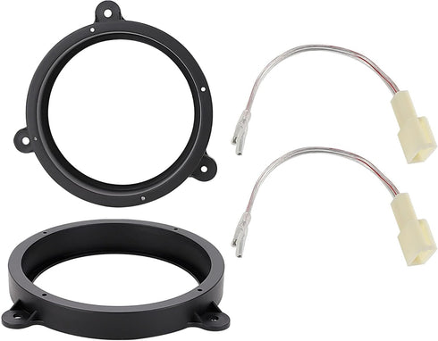 Subaru 6.5 Inch Rear Door Speaker Adapter Bracket with Speaker Harness 1998-2020