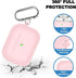 AirPods Pro Case Cover, Soft Silicone Case with Cleaner Kit, Light Pink