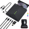 External CD DVD Drive with 4 USB Ports, 2 TF/SD Card Slots, USB 3.0 Portable Player Burner Reader for Laptop Mac PC
