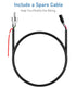YQMAJIM Backup Camera Video Cable, CVBS RCA Male Connector to 4 PIN Female Adapter Wire
