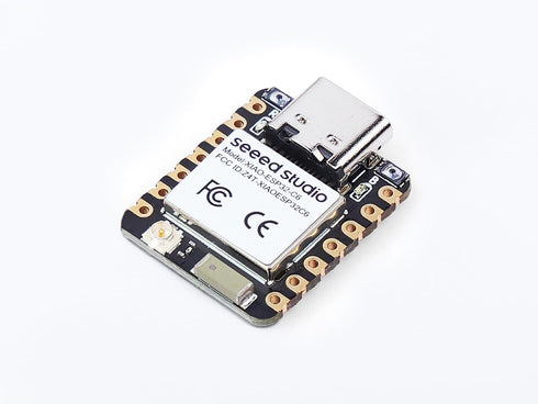 Seeed Studio XIAO ESP32C6, 2.4 GHz WiFi 6, Bluetooth 5.3, Zigbee, Smart Home Support for Arduino