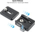 UTEBIT 38mm 1/4" 5kg, Camera Quick Release Plate, Screw Thread Quick Release System QR Plate Camera Tripod Mount