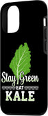 Kale Vegetarian Vegan Vegetables Veganism 12/12 Kale Vegan Vegetarian Healthy Vegetables Lover Case for iPhone Pro