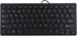 Demeras Ultra-Thin Wired Keyboard, Portable Mini Spanish Keyboard with USB Interface, 78 Sensitive Keys